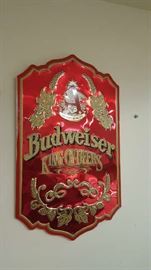 Budweiser bar  sign   $45