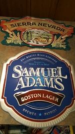 Samuel Adams Boston Lager bar sign   $16
