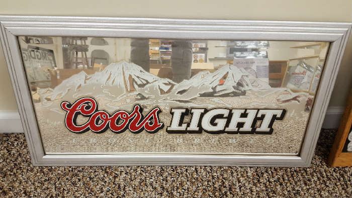 Coors Light bar sign   $25