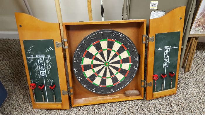 Dart board - $20
