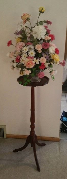 Plant stand approximately 3 feet tall