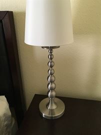Brushed Nickel Lamp 