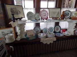 Lots of OLD travel plates and related items