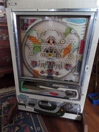 Pachinko, Japanese pin ball machine
