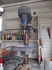 Very large drill press