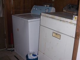 Washer and Dryer