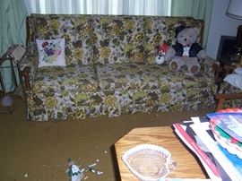 Sofa and matching chair