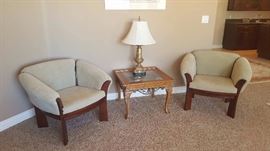 Upholstered chais and more