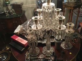 LUSTERS & /CENTERPIECE CANDELABRA