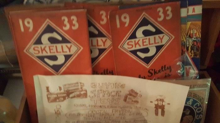 1933 Skelly maps