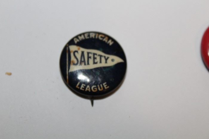American Safety League pinback