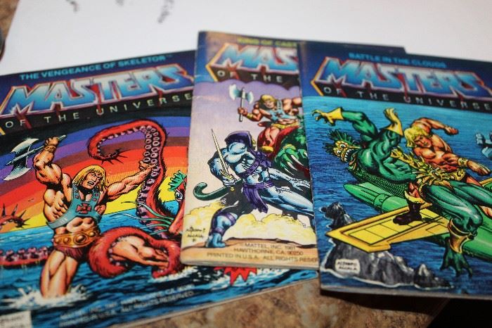 Masters of the Universe mini comics (1982 and 1983)