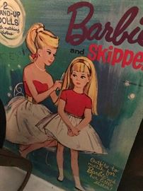 Barbie and Skipper paper dolls