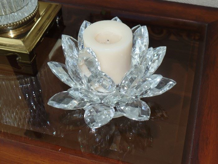 Crystal candle stick