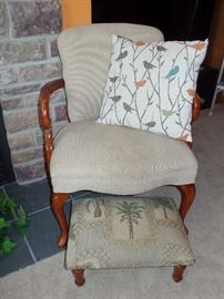 1 of 2 matching side chairs 