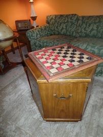 vintage checker's board