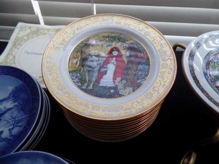 The Grimm's Fair Tales plate collection 