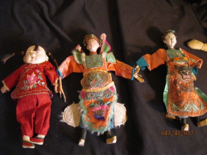 Chinese theater puppets