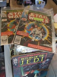 Well maintained Star Wars comic collection. First issue 1977!