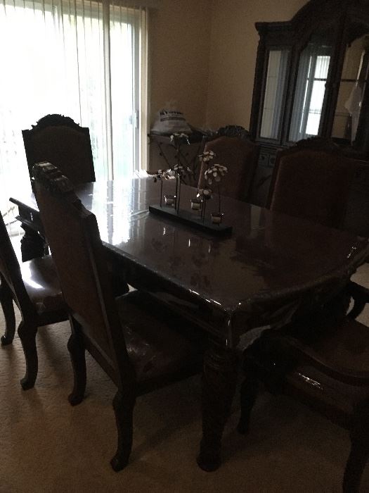 Dining set 6 chair s 