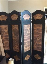 There are two of these room dividers