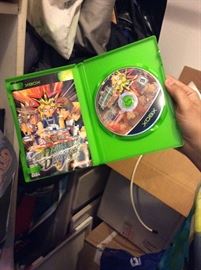 xbox and lots of games