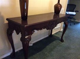 Large sofa table