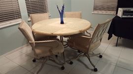 Travetine Dinette Set
