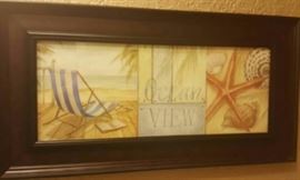 Wall Décor Beach Scene