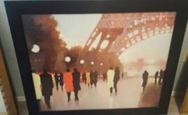 Paris Scene Wall Decor