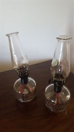 Mini Hurricane Lamps
