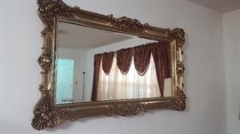 Hollywood Regency Style Mirror