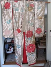 Purchased 1985 Vintage Japanese Bridal Wedding Kimona
