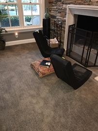 BLACK GAMING CHAIRS- ASKING $75 EACH