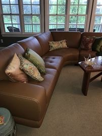 GORMAN’S COGNAC LEATHER & MAHOGANY FEET SECTIONAL-ASKING $2,500
EXCELLENT CONDITION
BARELY USED
PAID $4,557 -PURCHASED IN 2013