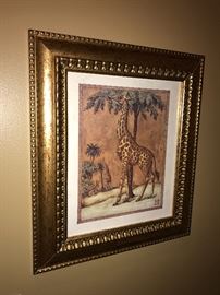 FRAMED ART- 4 PICTURES $120