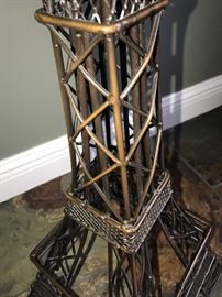 EIFFEL TOWER METAL SCULPTURE- ASKING -$125