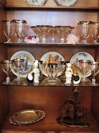 Crystal and China Plates