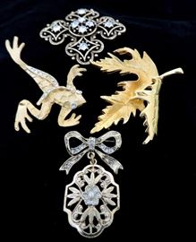Costume Jewelry Pins