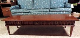 Mid Century Modern Stanley Coffee Table with Inlaid Design  No. 465