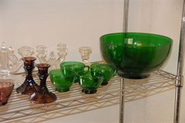 color glassware