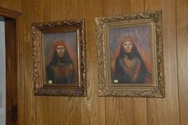 Native American portraits