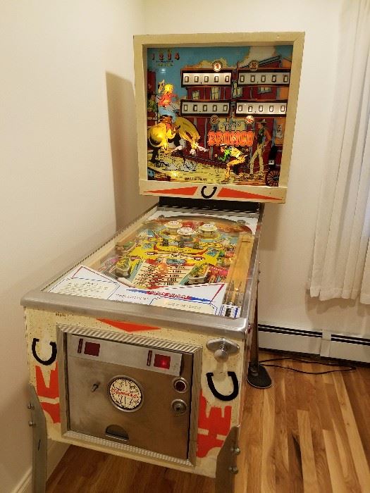 DEMILLE 1 day only BRONCO PINBALL starts on 5/27/2017