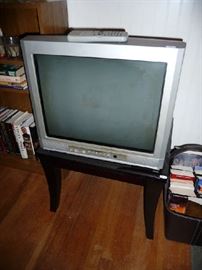 TV, SIDE TABLE