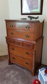 Outstanding Barley Twist Bedroom Set- Full Size
