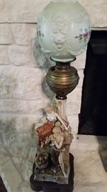 Rare Meissen? Oil Lamp