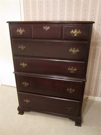 Mahogany chest
