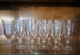 Royal Doulton crystal glasses - 11