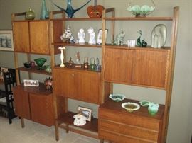 Mid Century Modern Wall Unit.