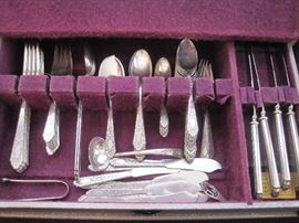 Sterling Flatware.